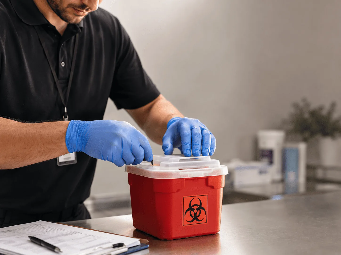 Why choose Sharps Waste Disposal in Nardin, OK